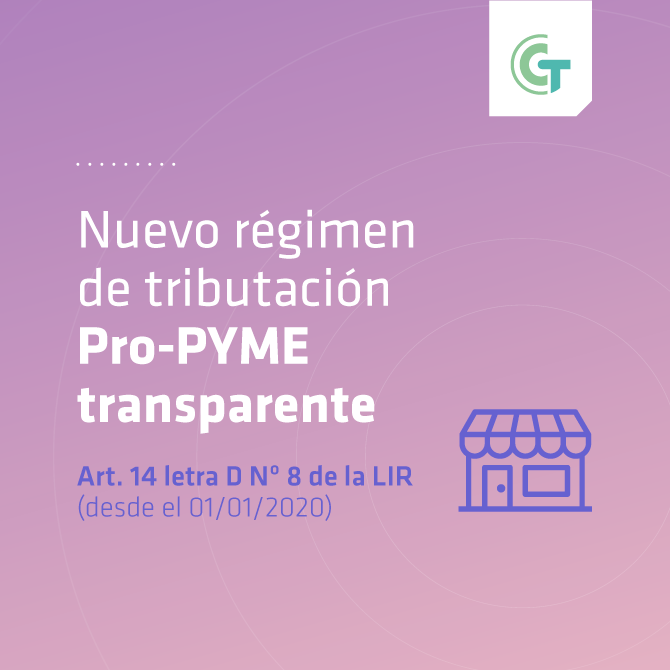 Régimen Pro-PYME transparente